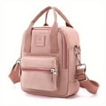 thumbnail image 5 of Small Handheld Backpack, Nylon Waterproof Durable Lightweight School Backpack, Fashion Travel Commuter Bag, 5 of 5