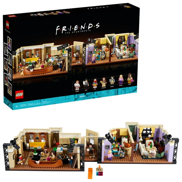LEGO The Friends Apartments 10292 Building Kit; Build a Displayable Model with Details from The Iconic TV Show (2,048 Pieces) LEGO -