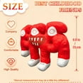 thumbnail image 2 of ORMARKET Steal a Brainrot Plush Toys, 9.8 inch Adorable Brainrot 67, Collectible Brain Rot Plush Gift for Fans (Redwhite), 2 of 10