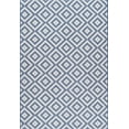 thumbnail image 2 of nuLOOM Marybelle Tribal Diamond Indoor/Outdoor Runner Rug, 2' x 8', Blue, 2 of 3