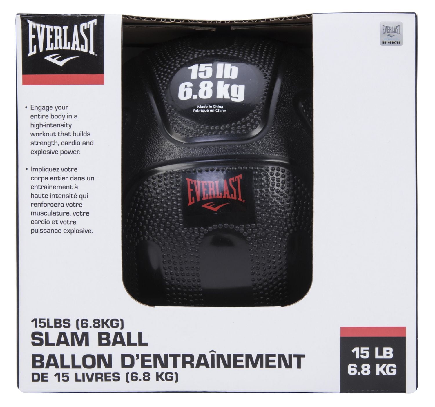 Ballon D’Entraînement De 15 Livres (6.8 Kg) par L'Everlast
