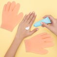 thumbnail image 1 of WRISTBIQUE 1Set Reusable Hand and Socks in Light Yellow for Daily Use, 1 of 6