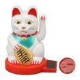 thumbnail image 2 of Lucky Cat, Brazo que agita con energía solar Fortune Cat Brazo que agita con energía solar Lucky Cat Rendimiento probado, 2 of 8