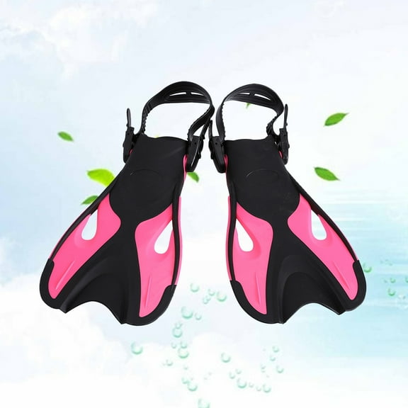 FRCOLOR  Swimming Fins Snorcooling Flippers Gift for Swimmers Adjustable