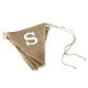 thumbnail image 4 of Vintage Shabby rústico arpillera de arpillera Banner boda Halloween banderines decoración del hogar Sunnimix Banderines de tela de arpillera, 4 of 8