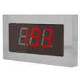 thumbnail image 4 of Medidor de temperatura de sauna, monitor de temperatura de sauna montado en la pared de acero inoxidable de 12 V Termómetro de sauna Altamente recomendado, 4 of 8