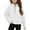 White, variant on Krdevn Girls' 1/4 Zipper Sweatshirts Casual Oversized Long Sleeve Pullover Tops Cute Half Zipper with Pocket Hoodie Sweater,7-8 Years