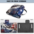 thumbnail image 4 of SEANATIVE Golf Cart Seat Covers Towel Blanket with 4 Pockets, Easy Install, Patriotic Decoration Club Car Seat Covers Fits EZGO Yamaha 2-Person Carts, Eagle USA Flag, 4 of 7