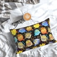 thumbnail image 5 of Pofeuu Cartoon Bird Owl Print Polyester Microfiber Plush Pillowcases, Super Soft and Cozy Pillow Case Covers with Envelop Closure（Pillow core not included）-16"x24", 5 of 6