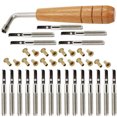 thumbnail image 3 of Shisuyan 1 Ensemble de Chevilles de Lyre Professionnelles Chevilles de Remplacement Robustes pour Harpe de Lyre, 3 of 8