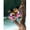 Multicolor-Pink, variant on Multicolor Acrylic Toucan Bird Dangle Earrings For Women