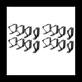 thumbnail image 2 of 16 Pack Stainless Steel Tablecloth Clips Black Picnic Tablecloth Clips Adjustable Anti-Skid Fixed Clip, 2 of 8