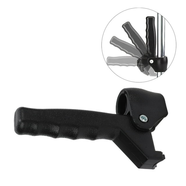 Walking Stick Auxiliary Handle, Easy Installation Stable Walking Cane Handle Prevent Slipping Universal For 22mm Pipe Diameter