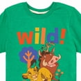 thumbnail image 3 of The Lion King - Wild! - Simon, Pumbaa, & Timon - Toddler & Youth Short Sleeve Graphic T-Shirt, 3 of 5