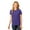 Purple, variant on Port & Company Womens Coverseamed Neck T-Shirts