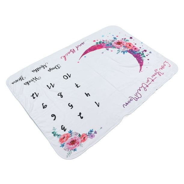 Walmart baby milestone blanket hotsell