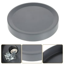 HONITANO 1Pcs Square Plastic Plant Dolly for Moving Planter and Indoor Use with Wheels