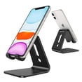 thumbnail image 2 of DGN Aluminum Cell Phone & Tablet Stand, Strong & Sturdy Stand with Protective Cushion Pads - Universal Compatible Such as Samsung, iPhone 13 12 Pro Max 11 Pro Max XR XS 8 Plus 7 SE, iPad Mini and more, 2 of 9
