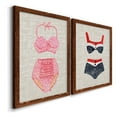 thumbnail image 3 of Vintage Swimming I - Premium Framed Canvas 2 Piece Set - Ready to Hang, 3 of 7