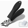 thumbnail image 1 of Wide Jaw Opening Anti-Splash Slanted Stainless Steel Nail Clipper, 1 of 7