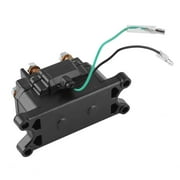 Metal Contactor Winch Rocker COMBO 12V Solenoid Relay Thumb Switch For ATV UTV