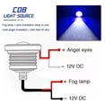 thumbnail image 4 of Par Faros Antiniebla Led 3.5in Ojos De Ángel Para Autos Moto, 4 of 6