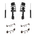 thumbnail image 1 of Transit Auto Front Rear Complete Suspension Strut Shock & TOR sway Bar Link Kit (8Pc) for Car Hyundai Elantra - Left Right Side (Driver Passenger) KSS-107766, 1 of 2