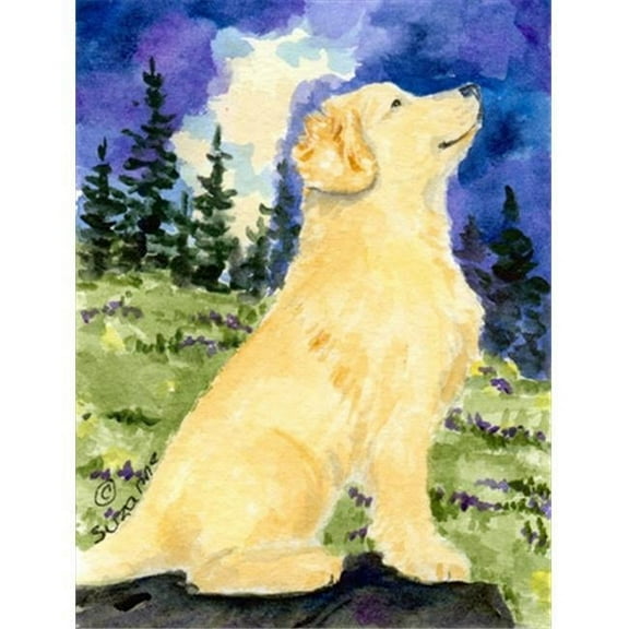 11 x 15 In. Golden Retriever Flag, Garden Size