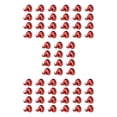 thumbnail image 1 of Maoww 12PCS Colorful Bicycle Disc Brake Rotor Torx Bolts T25 M5x10mm Bike Alloy Steel Disc Brake Rotor Fixing Screws Accessories Red 5Set, 1 of 6