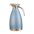 thumbnail image 3 of simhoa Carafe Thermique en Acier Inoxydable 2.0L pour Café, Voyage, Camping Robuste Bleu, 3 of 8