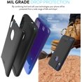 thumbnail image 6 of TUDIA Merge for BLU Vivo X6 / G60 / v70 Case Dual Layer Heavy Duty Slim - Matte Black, 6 of 6