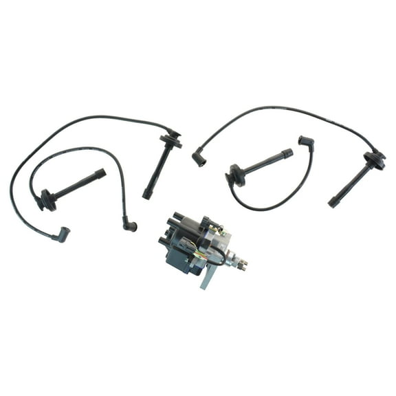 TRQ Ignition Distributor Cap & Rotor Wires for Toyota Celica Camry 2.0L New EDA64965