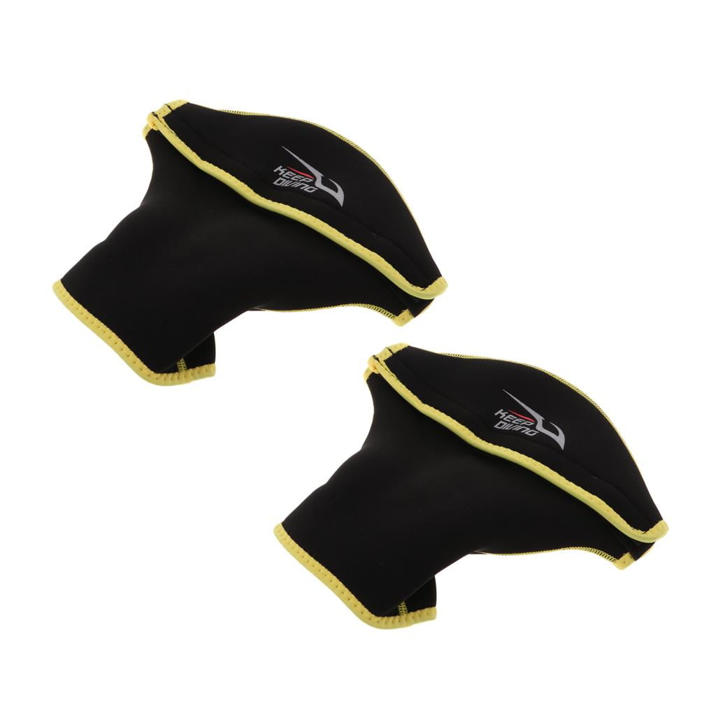 Paddle Gloves Kayak Gloves Hand Covers for Sea Kayaking, Canoeing - Black
