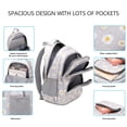 thumbnail image 4 of Mochila con estampado de margaritas de trigo dorado con lonchera y estuche para lápices, 4 of 7