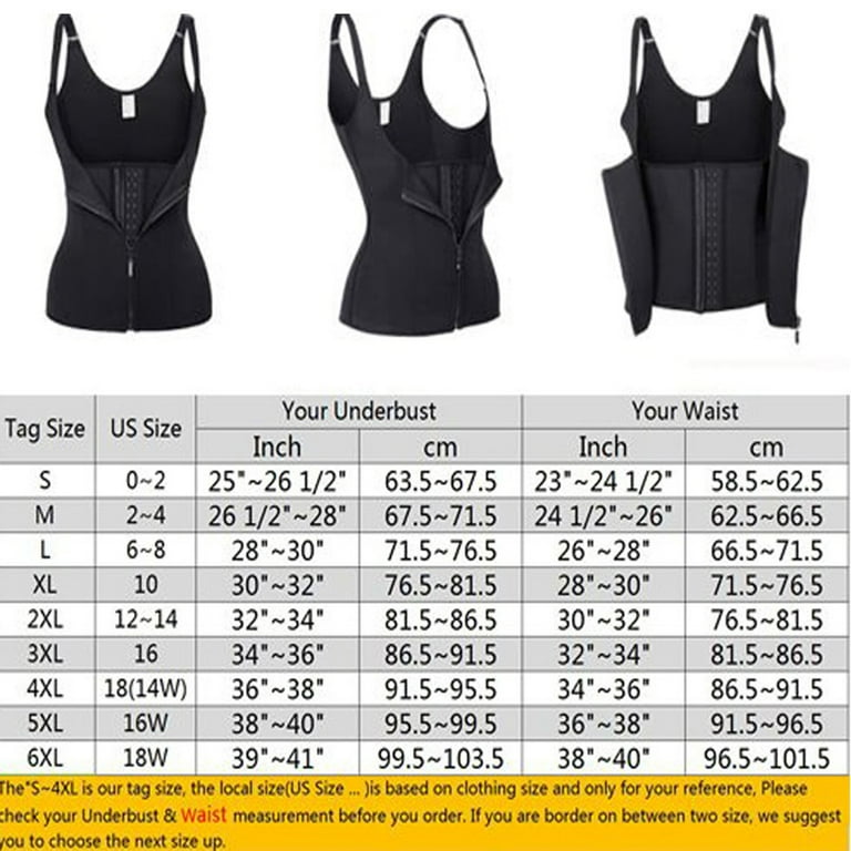 SLIMBELLE Women Fajas Burn Fat De Abdomen Estilo Talla Shapewear Mejor  Neoprene Body Vest