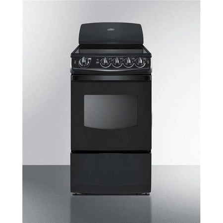 Summit REX2431 24 Inch Wide 2.9 Cu. Ft. Free Standing Electric Range with (Best 24 Inch Electric Range)