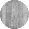 thumbnail image 1 of Ahgly Company Indoor Round Abstract Gray Contemporary Area Rugs, 8' Round, 1 of 1