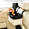 thumbnail image 5 of Collapsible Car Trash Can - Universal Hanging Backseat Storage Box & Leakproof Waste Basket - Compact Automotive Interior Organizer for Sedan, SUV, Truck, 5 of 10
