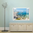 thumbnail image 3 of IDEA4WALL Wall Murals Fake White Window with Stones in the Lake Removable Wallpaper Peel and Stick Wall Stickers - 24x32 inches, 3 of 4
