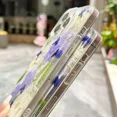 thumbnail image 5 of Wisolt Compatible Iphone 15 Case Clear, TPU Slim Protective Phone case with Shockproof ,Floral Cute Aesthetic Design Phone Case for Girls Women, Eustoma Grandiflorum, 5 of 5