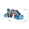 thumbnail image 2 of Puente colgante de arco para acuario, decoración de roca, decoración paisajística para peceras, 2 of 5