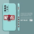 thumbnail image 3 of Funda para Samsung Galaxy A91 A73 A72 A71 A53 A52 A51 A42 AO3S 4G 5G funda de silicona líquida Simple estampado de Marvel Spider-Man Deadpool, 3 of 5
