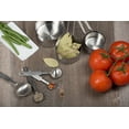 thumbnail image 3 of Imperial Home Stackable 8 Pc Stainless Steel Measuring Cup and Spoon Set, 3 of 8