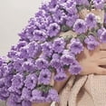 thumbnail image 5 of DIY Purple Lily of the Valley & Rose Bouquet Blanket Craft Kit - Handmade Milk Cotton Crochet Set with Tools, Tutorial, and Customizable Design for Sofa Throws, Decorative Displays, or Heartfelt, 5 of 5