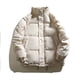 thumbnail image 1 of Chaqueta de invierno acolchada de algodón con cuello alto, chaqueta acolchada de algodón, ropa de pan, estudiantes de chaqueta gruesa acolchada de algodón, 1 of 6