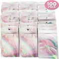 thumbnail image 2 of DPTALR 100 Pcs Sacs Ziplock Refermables en Aluminium pour Stockage Alimentaire de Fête, 2 of 9
