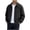 Black, variant on Jackets for Men Turndown Collar Solid Color Loose Comfortable Jackets Zip Up Long Sleeve Casual Top