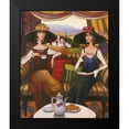 thumbnail image 2 of Unknown 12x14 Black Modern Framed Museum Art Print Titled - Tea Time Center, 2 of 5
