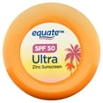 Equate Broad Spectrum Ultra Protection Zinc Sunscreen Lotion, SPF 50, 1