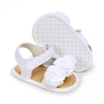 thumbnail image 5 of Kiplyki Baby Girls Shoes Non-Slip Rubber Sole High-Top Infant First Walking Shoes Toddler Crib Shoes Newborn Loafers Flats, 5 of 8